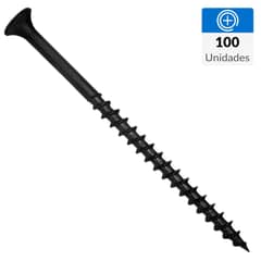MAMUT - Tornillo Autoperforante Cabeza Phillips Yeso-Cartón 3 " 8 mm 100 Unidades