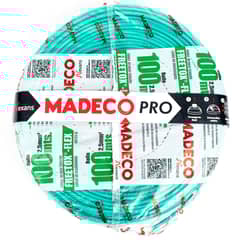 MADECO - Cable libre de halogenos Pro 2.5 mm2 verde 100 m