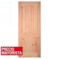 HOLZTEK - Puerta Pino Oregón 2 Paneles