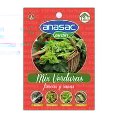 ANASAC - Mix Semillas de Verduras 2 gr sachet