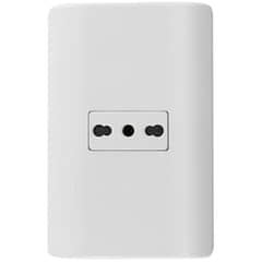 SCHNEIDER ELECTRIC - Tomacorriente simple 10 A Blanco Genesis