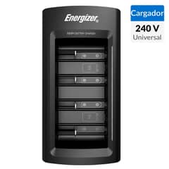 ENERGIZER - Cargador de pilas universal (AA/AAA, 4C/D)