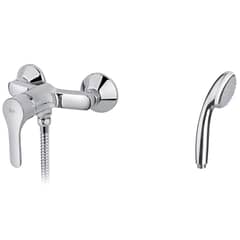TEKA - Monomando para ducha plateado