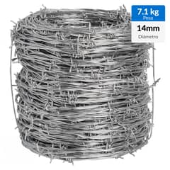 INCHALAM - #14 100 m 7.2 kg Alambre Púas Iowa