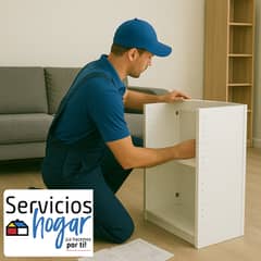 SERVICIOS HOGAR - Armado de conjunto o kit de muebles predefinido