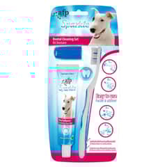 ALL FOR PAWS - Kit dental para perro 3 piezas