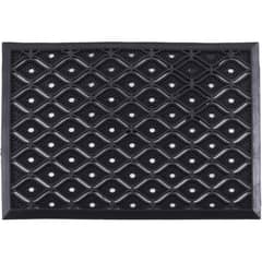 CAUCHIPLAS - Limpiapiés Ondas 44x64 cm Negro