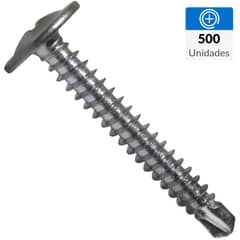 MAMUT - Tornillo Autoperforante Cabeza Lenteja Metal 1 " 8 mm 500 Unidades