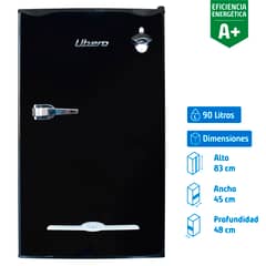 LIBERO - Frigobar Frío Directo 90 Litros Negro LBF-90N
