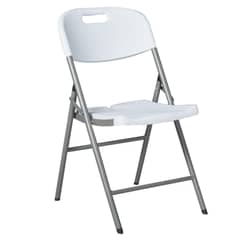 JUST HOME COLLECTION - Silla plegable blanca