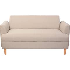 JUST HOME COLLECTION - Sofá 2 cuerpos DHLEM808N6P2 145x71x77 cm Beige