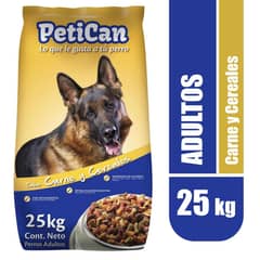 PETICAN - Alimento para Perro Adulto Carne cereales 25 kg