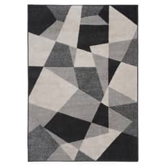 JUST HOME COLLECTION - Alfombra Lotto Blocks 133x190 cm Gris
