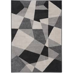 JUST HOME COLLECTION - Alfombra Lotto Blocks 160x235 cm Gris