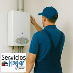 SERVICIOS HOGAR - Instalación Calefon Tiro Forzado