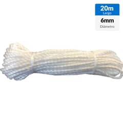 PLASTICORD - Cuerda polipropileno torcido 20 m