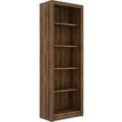 TECNOMOBILI - Estante Melamina 5 Nivel(es) 31.5x171.5x31.5 cm Nogal