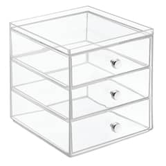 IDESIGN - Cajonera 3 cajones acrilica 15x17x17 cm
