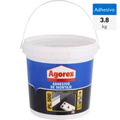 AGOREX - Adhesivo de montaje 3,8 kg