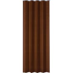 TERMOSOLE - Puerta plegable mdf color marrón 90x200 cm