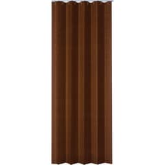 TERMOSOLE - Puerta plegable mdf color marrón 120x200 cm