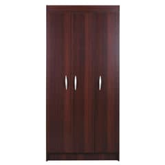 CIC - Clóset Pasco 3 Puerta(s) 2 Repisa(s) 79xx38 cm Chocolate