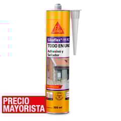 SIKA - Adhesivo Multiuso y Sellador Elástico Blanco Cartucho 300 ml