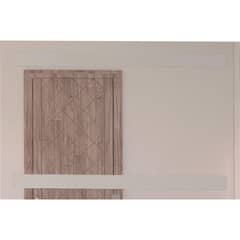 TUHOME - Espejo Baño Rectangular 90x60 cm Gris Udine