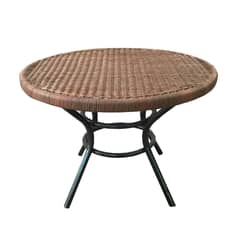 DECO MIMBRE - Mesa nido chocolate 55x55x40 cm