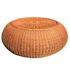 DECO MIMBRE - Pouf Mesa fibra natural Natural
