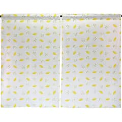 ATMOSPHERA HOME - Cortina cocina limones 2 paños 70x115 cm