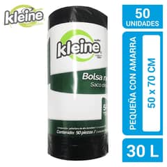 KLEINE WOLKE - Bolsas de Basura 50x70 cm 30 Litros 50 unidades