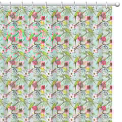 ATMOSPHERA HOME - Cortina loros 180x180 cm