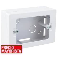 MEC - Caja Chuqui con precortes en cara interior para Tuberías y Canaletas