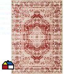 IDETEX - Alfombra Vintage 195x285 cm Rojo