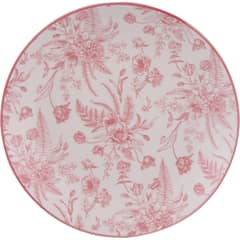 HALLEN - Plato 27 cm redondo rosado