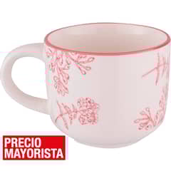 HALLEN - Taza 350 ml Cerámica Rose Rosado