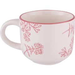 HALLEN - Taza 350 ml Cerámica Rose Rosado
