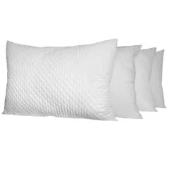 ZEE DREAMS - Pack de 4 Almohadas Premium de Poliéster para Dormir 50x70 cm