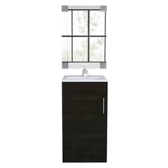 TUHOME - Combo Mueble de Lavamanos/Espejo Wengue