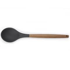 JUST HOME COLLECTION - Cucharón gris mango madera