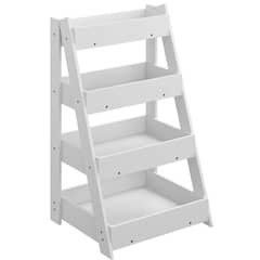 BE DESIGN - Estante Life MDF 4 Nivel(es) 59x100x52 cm Blanco