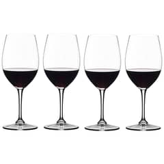 RIEDEL - Set copas vino tinto cristal 400 cc 4 piezas