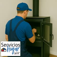 SERVICIOS HOGAR - Servicio de Mantención de calefactor a leña OTRAS MARCAS en casa de 1 piso