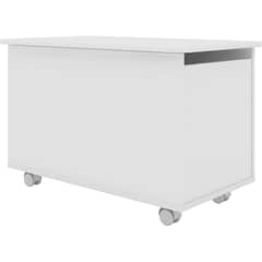 KIDSCOOL - Baúl con Ruedas 67.8x45x40 cm 65 l Blanco