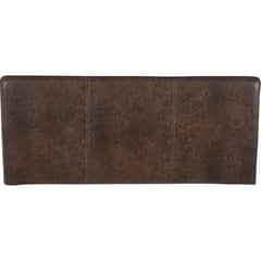 CIC - Respaldo 2 plazas 160x70x6 cm marrón envejecido
