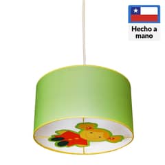 CAROLD STEVENS - Lámpara colgante infantil metal Doll Verde