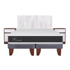 CIC - Cama europea new ortopedic king + muebles