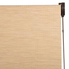 JUST HOME COLLECTION - Roller Bambú Amarillo Ancho 261a280cm Alto 136a150cm