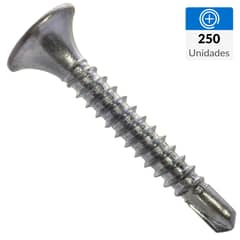 MAMUT - Tornillo Autoperforante Cabeza Phillips Yeso-Cartón 1-1/4 " 6 mm 250 Unidades